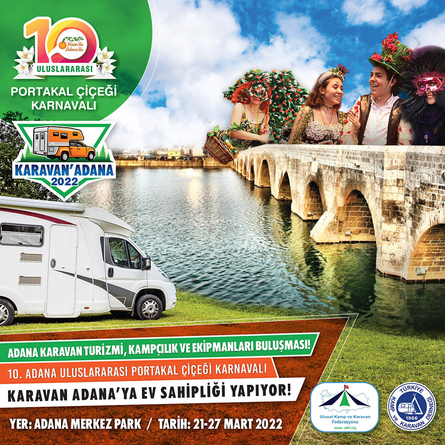 Adana Karavan Turizmi Duyuru Görseli