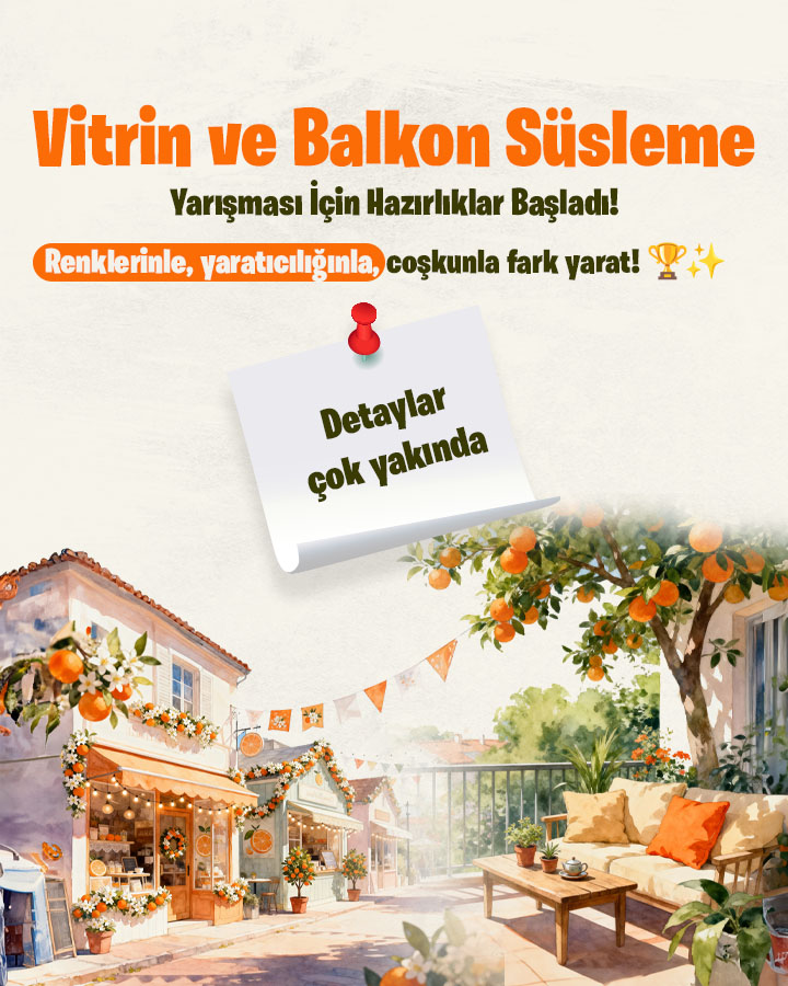 Vitrin ve Balkon Süsleme Yarışması