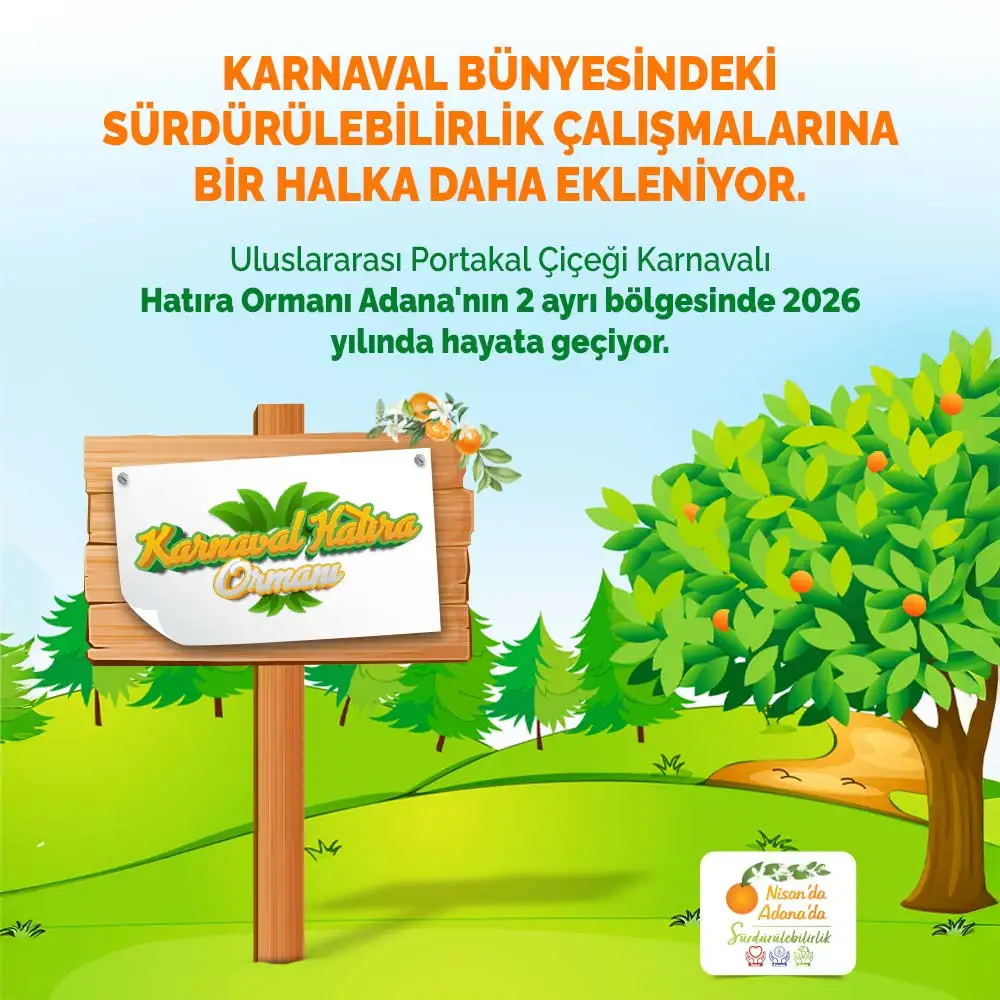 Karnaval ruhu bu yıl doğaya da hayat veriyor! | Nisan'da Adana'da