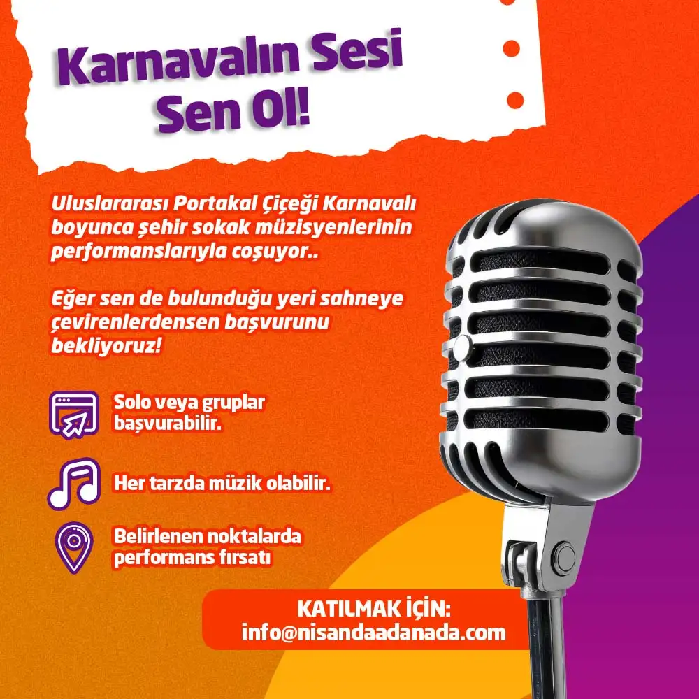 Karnavalın Sesi Ol | Adana Portakal Çiçeği Karnavalı