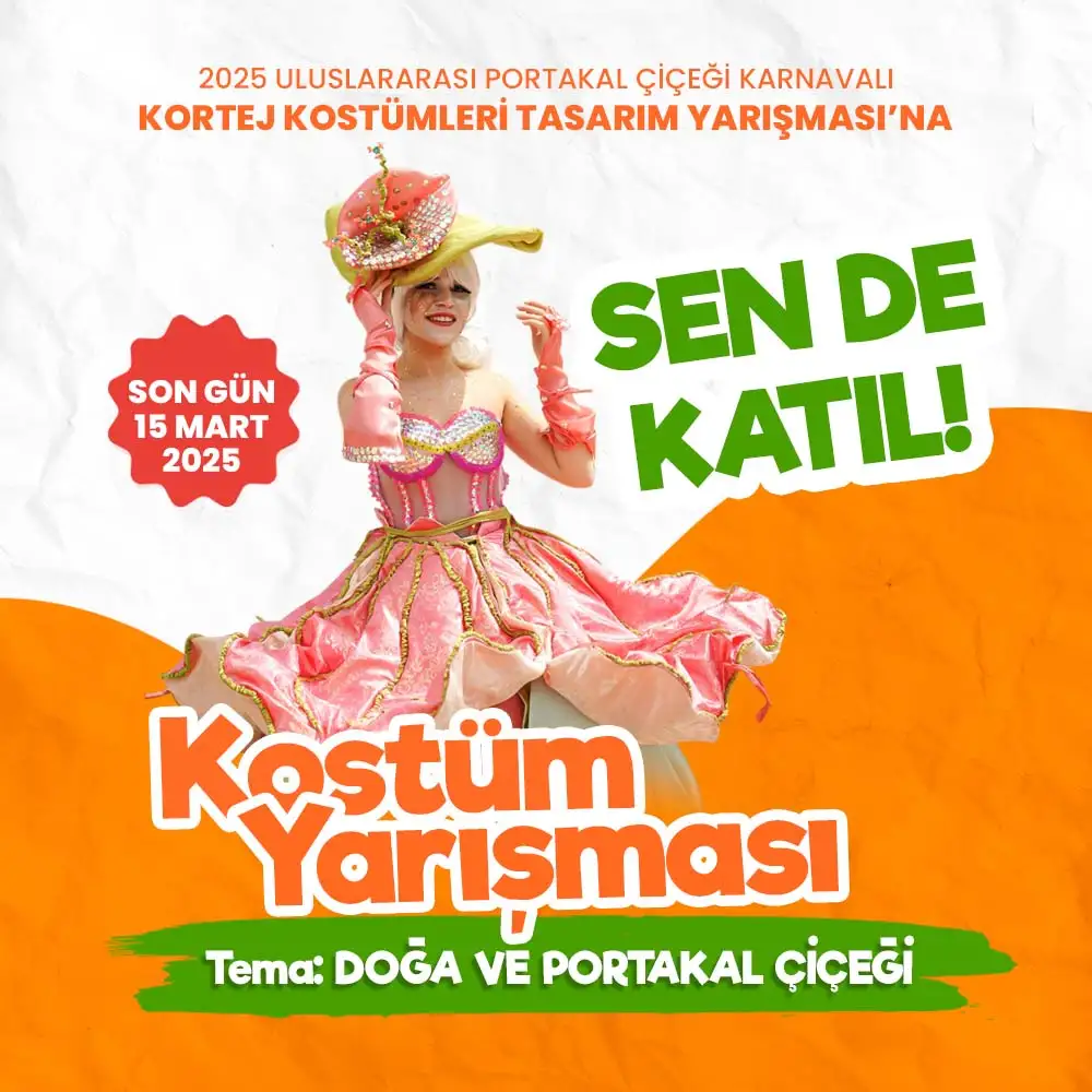 KOSTÜM YARIŞMASI SEN DE KATIL | Nisan'da Adana'da