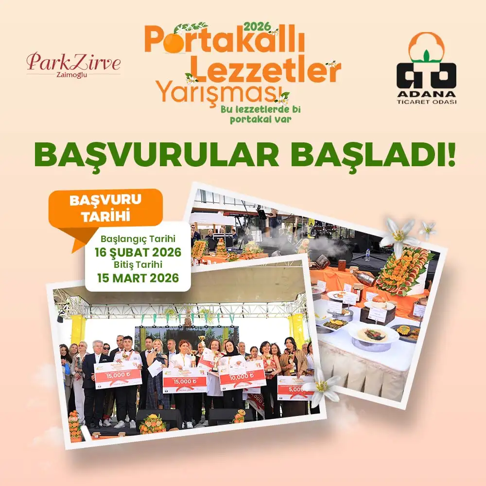 Portakallı Lezzetler Yarışması | Nisan'da Adana'da